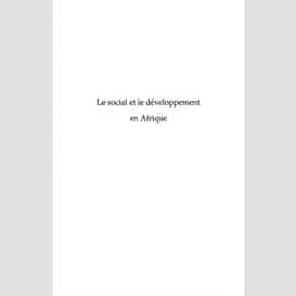 Le social et le développement en afrique