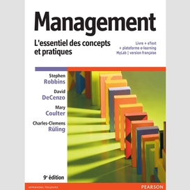 Management + mylab essentiel des concept