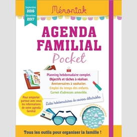 Agenda familial pocket