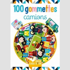 100 gommettes camions