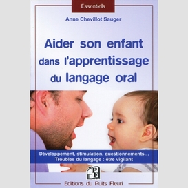 Aider son enfant l'apprentissage langage