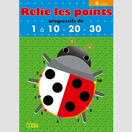 Relie les points - la coccinelle