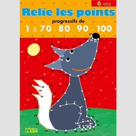 Relie les points - le loup (6ans)