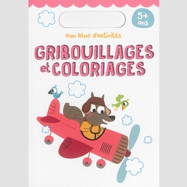 Gribouillages et coloriages 5 ans