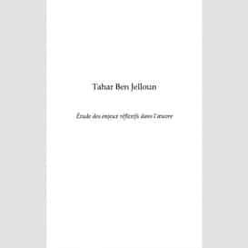 Tahar ben jelloun