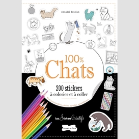 100% chats 200 stickers