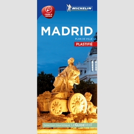 Madrid - plan de ville plastifie