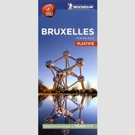 Bruxelles - plan de ville plastifie