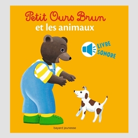 Petit ours brun et les animaux