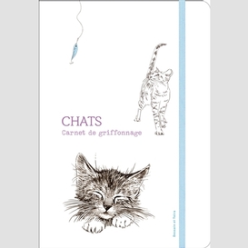 Carnet de griffonnage chats