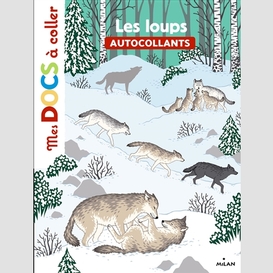 Loups (les) autocollants)