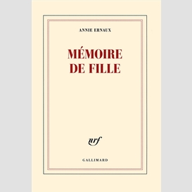 Memoire de fille