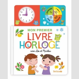 Mon premier livre horloge avec leo maril