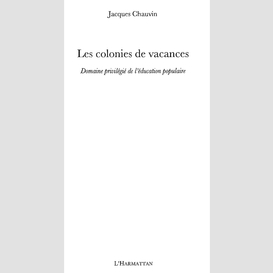 Les colonies de vacances