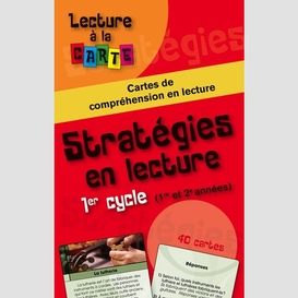 Strategies en lecture 1er cycle
