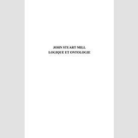 John stuart mill (volume premier)