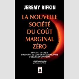 Nouvelle societe du cout marginal zero