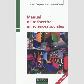 Manuel de recherche en sciences sociales