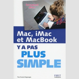Mac imac et macbook y a pas plus simple
