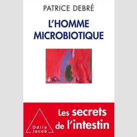 Homme micribiotique-secret de l'intestin