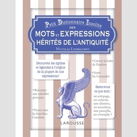 Mots et expression herites de antiquite