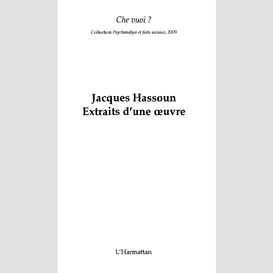 Jacques hassoun
