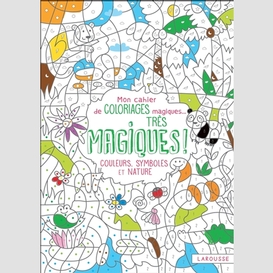 Cahier de coloriages magiques nature