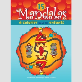 15 mandalas a colorier-pompiers