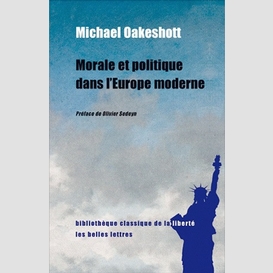 Morale et politique dans l'europe modern
