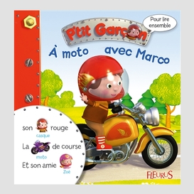 A moto avec marco