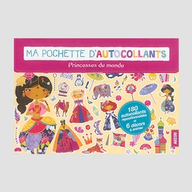 Ma pochette autocollants princesses