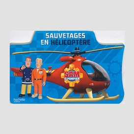 Sam le pompier sauvetages en helicoptere