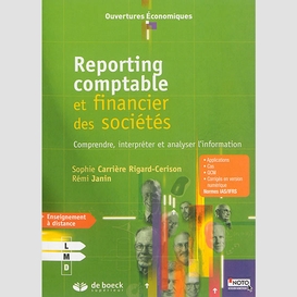 Reporting comptable et financier