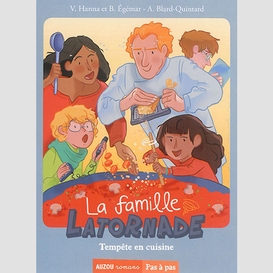 Famille latornade tempete en cuisine (la