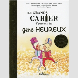 Grand cahier d'exercices gens heureux
