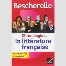 Chronologie de la litterature francaise