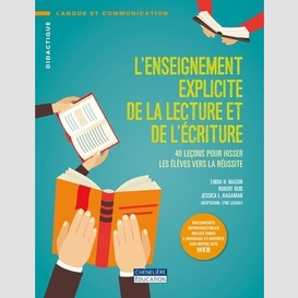 Enseignement explicite la lecture et ecr