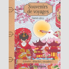 Souvenirs de voyages -carnet deco