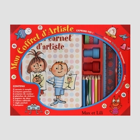 Mon coffret d'artiste max et lili