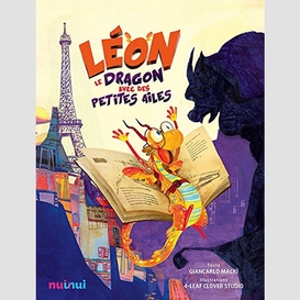 Leon le dragon avec des petite ailes