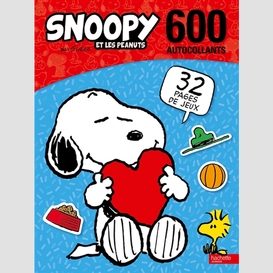Snoopy et les peanuts 600 autocolants