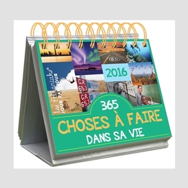 365 choses a faire dans sa vie  2016