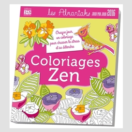 Coloriages zen 2016