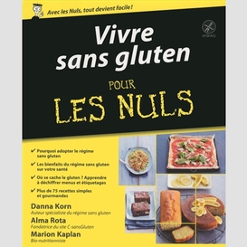 Vivre sans gluten pour les nuls