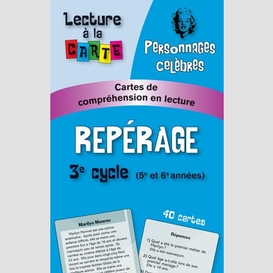Reperage - personnages celebre