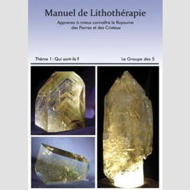 Manuel de lithotherapie