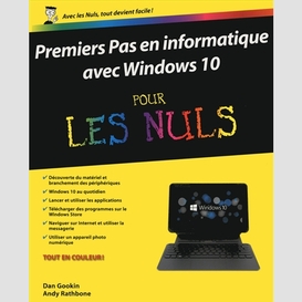 Premiers pas informat windows 10 nuls