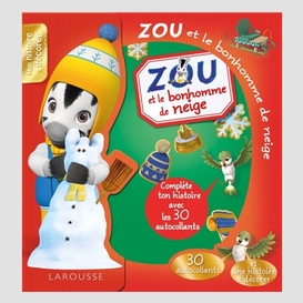 Zou et le bonhomme de neige