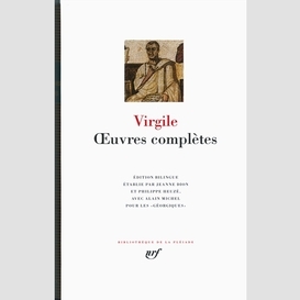 Virgile oeuvres completes bilingue