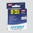 Dymo d1 1/2 ruban noir/jaune